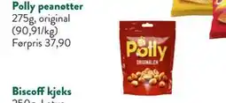 Jacobs Polly peanøtter tilbud