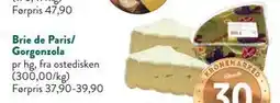 Jacobs Brie de Paris/ Gorgonzola tilbud