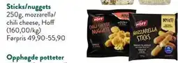 Jacobs Sticks/nuggets tilbud