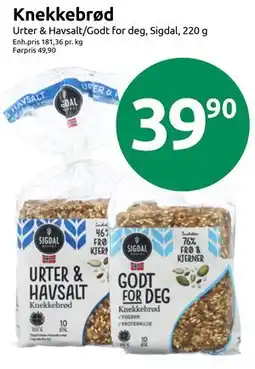 Joker Knekkebrød tilbud