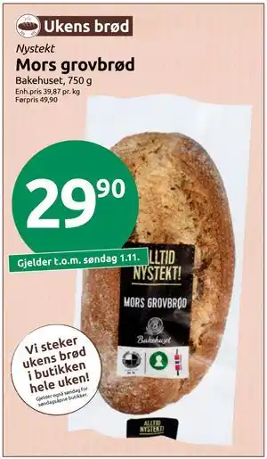 Mors grovbrød