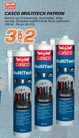 Coop Byggmix CASCO MULTITECH PATRON tilbud