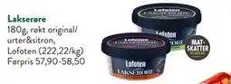 Jacobs Lakserøre tilbud