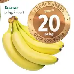 Jacobs Bananer tilbud