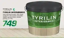 Coop Byggmix TYRILIN INTERIØRBEIS tilbud