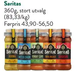 Jacobs Saritas tilbud