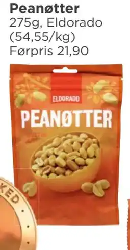 Meny Peanøtter tilbud