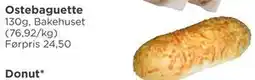 Meny Ostebaguette tilbud