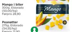 Meny Mango i biter tilbud