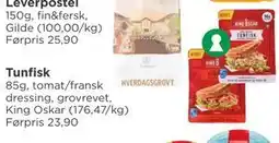 Meny Tunfisk tilbud