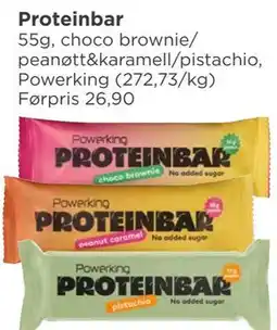 Meny Proteinbar tilbud