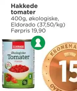Meny Hakkede tomater tilbud