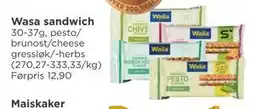 Meny Wasa sandwich tilbud