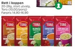 Meny Rett i koppen tilbud