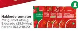 Meny Hakkede tomater tilbud