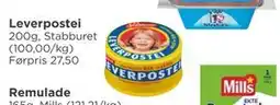 Meny Leverpostei tilbud