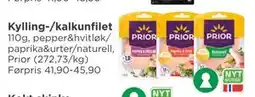 Meny Kylling-/kalkunfilet tilbud