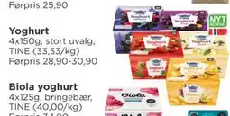 Meny Yoghurt tilbud
