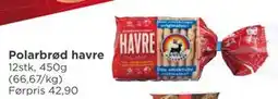 Meny Polarbrød havre tilbud