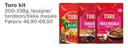 Meny Toro kit tilbud