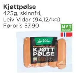 Meny Kjøttpølse tilbud