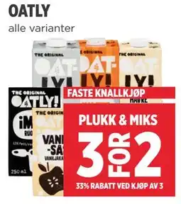 Meny OATLY tilbud