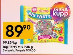 Gigaboks Big Party Mix 900 g tilbud