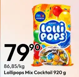 Gigaboks Lollipops Mix Cocktail 920 g tilbud