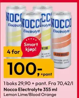 Gigaboks Nocco Electrolyte 355 ml tilbud