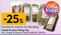 Gigaboks Kebab fra Roar Stang 2 kg tilbud