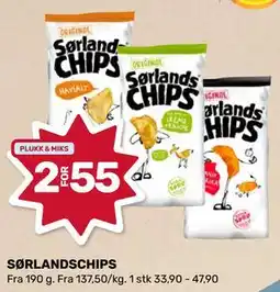 Matkroken SØRLANDSCHIPS tilbud