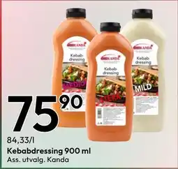 Gigaboks Kebabdressing 900 ml tilbud