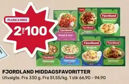 Matkroken FJORDLAND MIDDAGSFAVORITTER tilbud