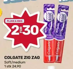 Matkroken COLGATE ZIG ZAG tilbud