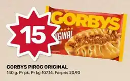 Coop Marked GORBYS PIROG ORIGINAL tilbud