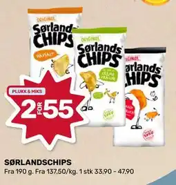 Coop Marked SØRLANDSCHIPS tilbud