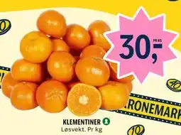 Coop Prix KLEMENTINER tilbud