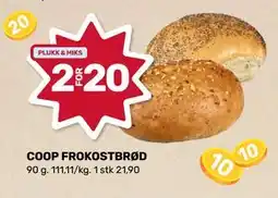 Coop Marked COOP FROKOSTBRØD tilbud
