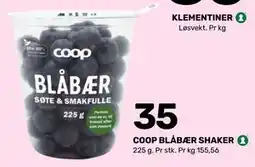Coop Marked COOP BLÅBÆR SHAKER tilbud