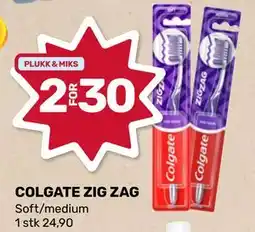 Coop Marked COLGATE ZIG ZAG tilbud