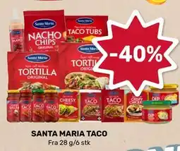 Coop Marked SANTA MARIA TACO tilbud