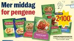 Coop Prix FJORDLAND MIDDAGSFAVORITTER tilbud