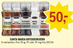 Coop Prix SANTA MARIA KRYDDERKVERN tilbud