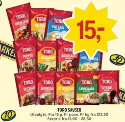 Coop Prix TORO SAUSER tilbud