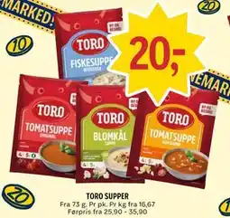 Coop Prix TORO SUPPER tilbud