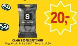 Coop Prix CANDY PEOPLE SALT SKUM tilbud