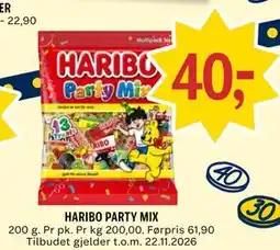 Coop Prix HARIBO PARTY MIX tilbud