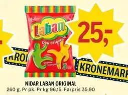Coop Prix NIDAR LABAN ORIGINAL tilbud