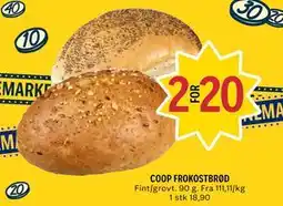 Coop Prix COOP FROKOSTBRØD tilbud