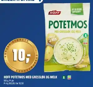 HOFF POTETMOS MED GRESSLØK OG MELK